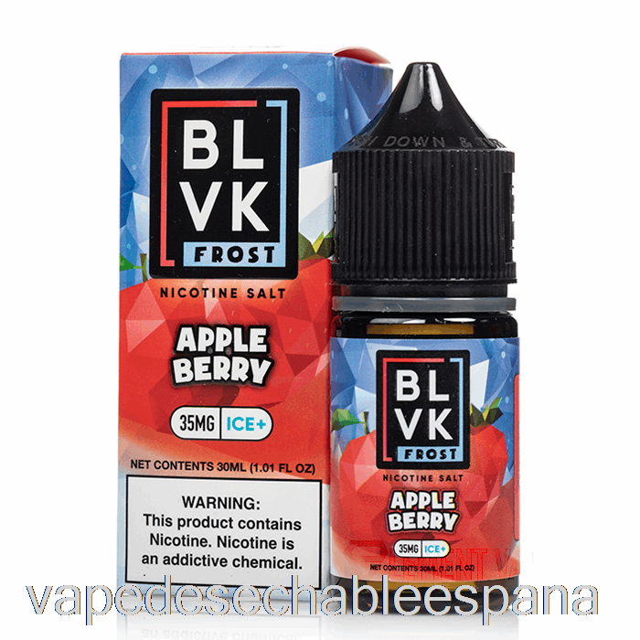 Vape Desechable España Apple Berry - Blvk Frost Salts - 30ml 50mg